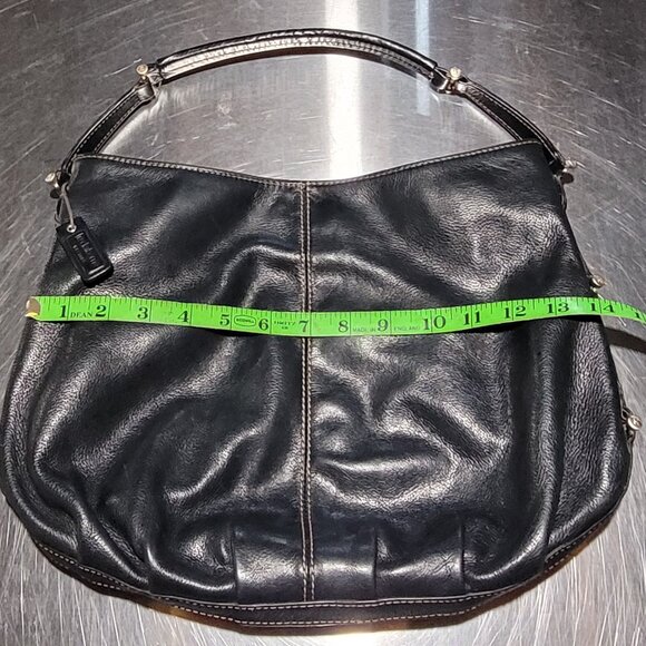 VTG LEATHER HOBO HANDBAG PURSE LIZ CLAIBORNE - Picture 5 of 12